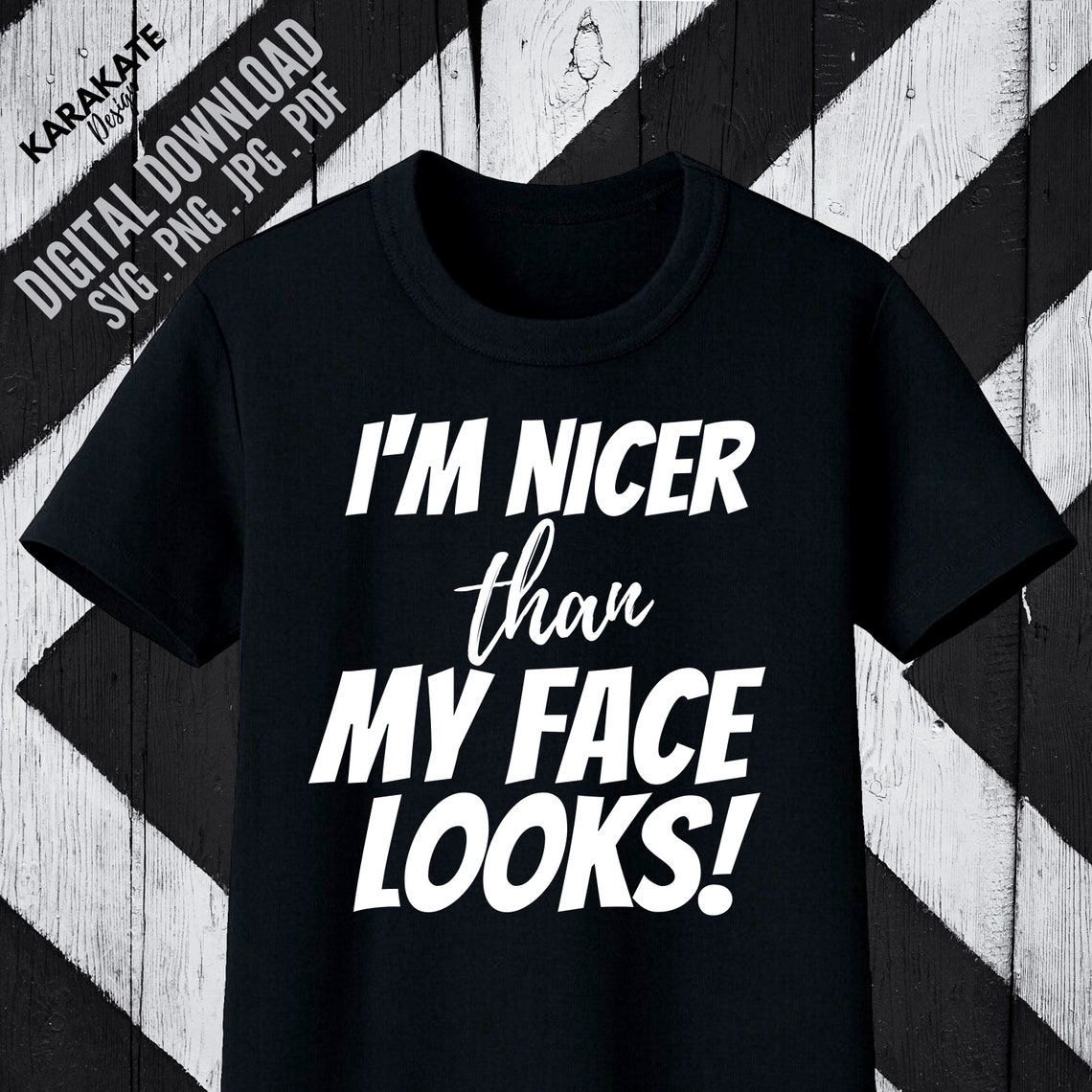 i am nicer than my face looks