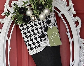 Add-On Stocking for Growing South House Stocking Families  --  JANUARY SHIPPING --Shipping Included!