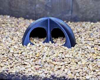 Betta fish house  | Shrimp or fish hideout aquascape with a dome shape
