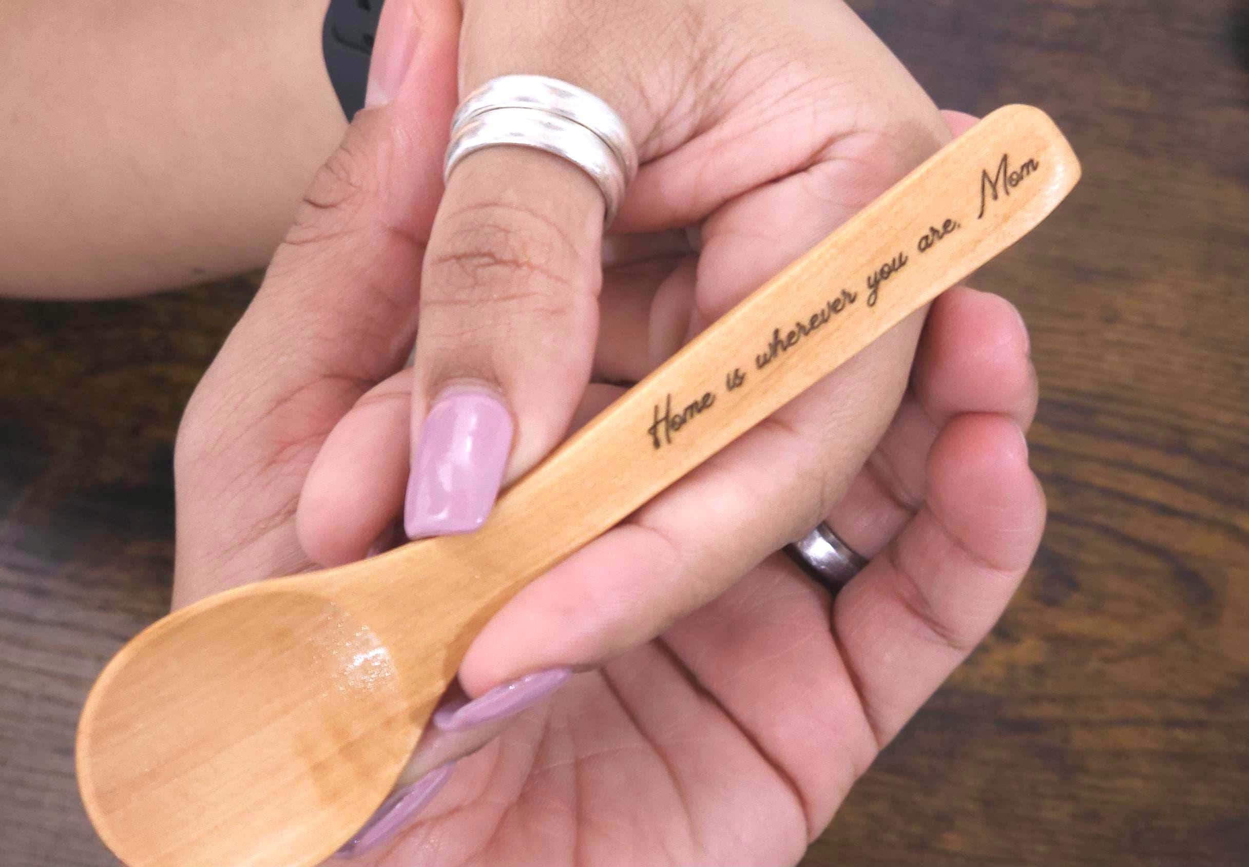Custom Spoons Mini Personalized Small Spoon - Engraved With Your Own Personal Touch - Bulk ...