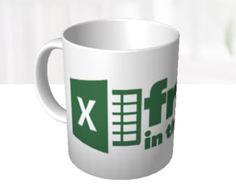 Les monstres dans les feuilles - Conception de tasse en feuille de calcul Excel - PDF téléchargeable