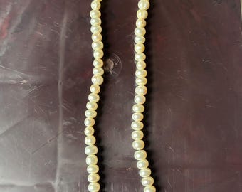 Vintage natural pearls.