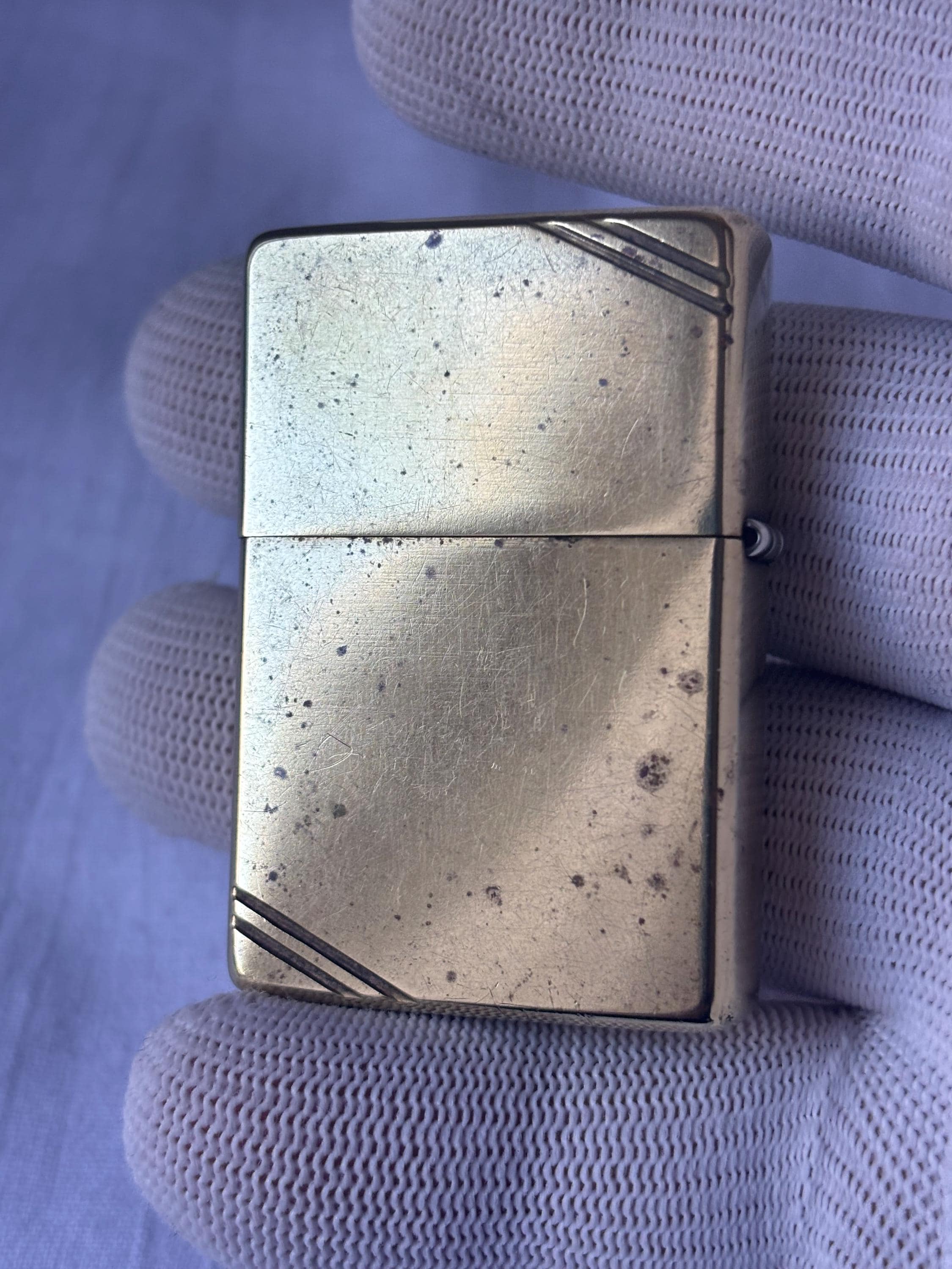 必見‼️ZIPPO ジッポ　MFG CO PAT.2032695 シルバー色 Yahoo!オークション - 「pat.2032695」その他 (Zippo) の落札相場