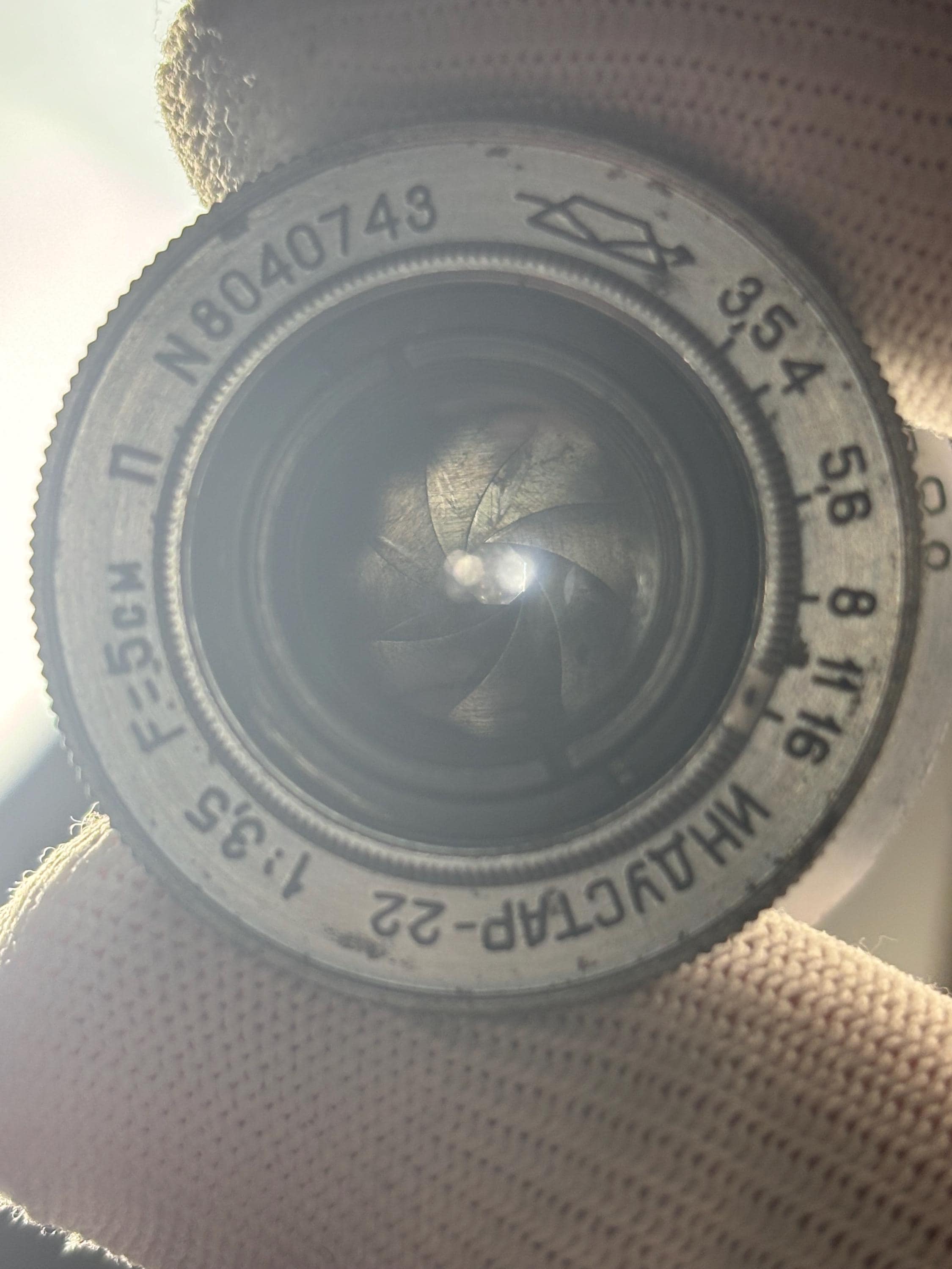 Zorki S Camera. Leica Analog. Industar 22 Lens. F 5cm, 1:35. in