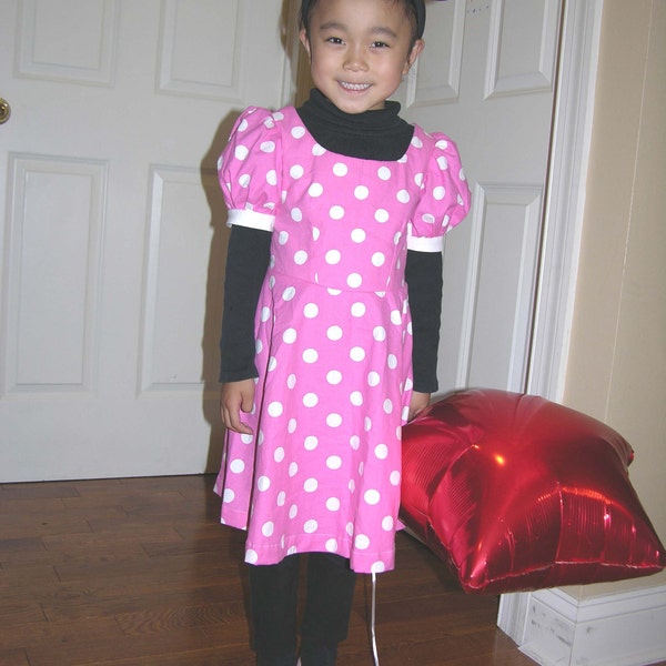 Halloween Minnie mouse dress costume, only toddler 3T and 4T available, limited quantity