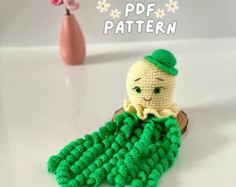 かぎ針編みのタコ編みぐるみパターン：LilCrochetLove（PDFパターン