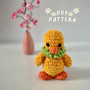 Chicken Amigurimi Crochet Pattern | Duck Crochet Pattern | Amigurumi Tutorial PDF in English | Chick Amigurumi | Easter Amigurumi Pattern