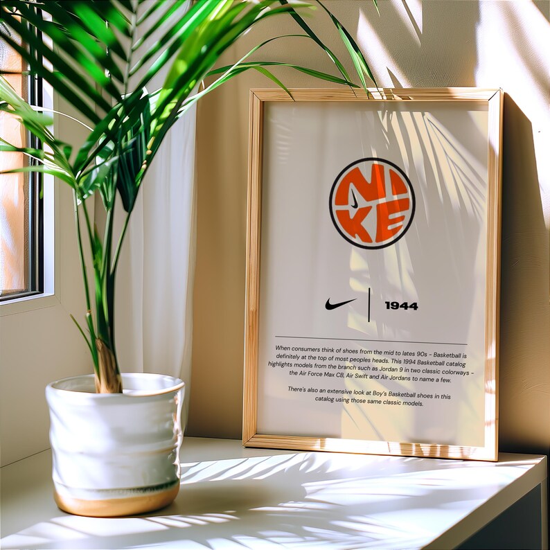 Nike Poster Logo Quote DESIGN, Logo History Poster, Set of 3 Nike