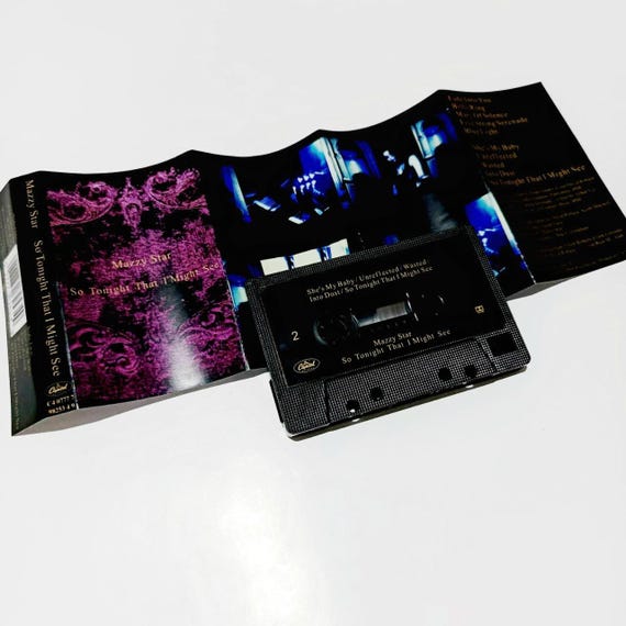 Mazzy Star - so Tonight That I Might See - Audio Cassette
