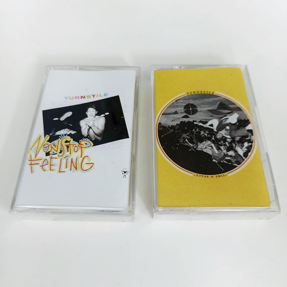 Turnstile - Non Stop Feeling - Time & Space - Audio Cassette Tapes