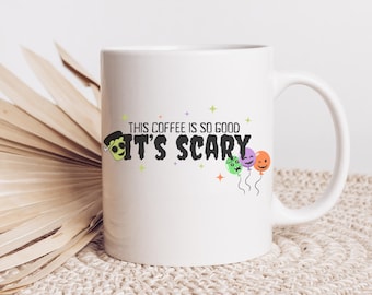 caneca de halloween, assustador, presentes de halloween, colorido, temporada de outono, dia das bruxas