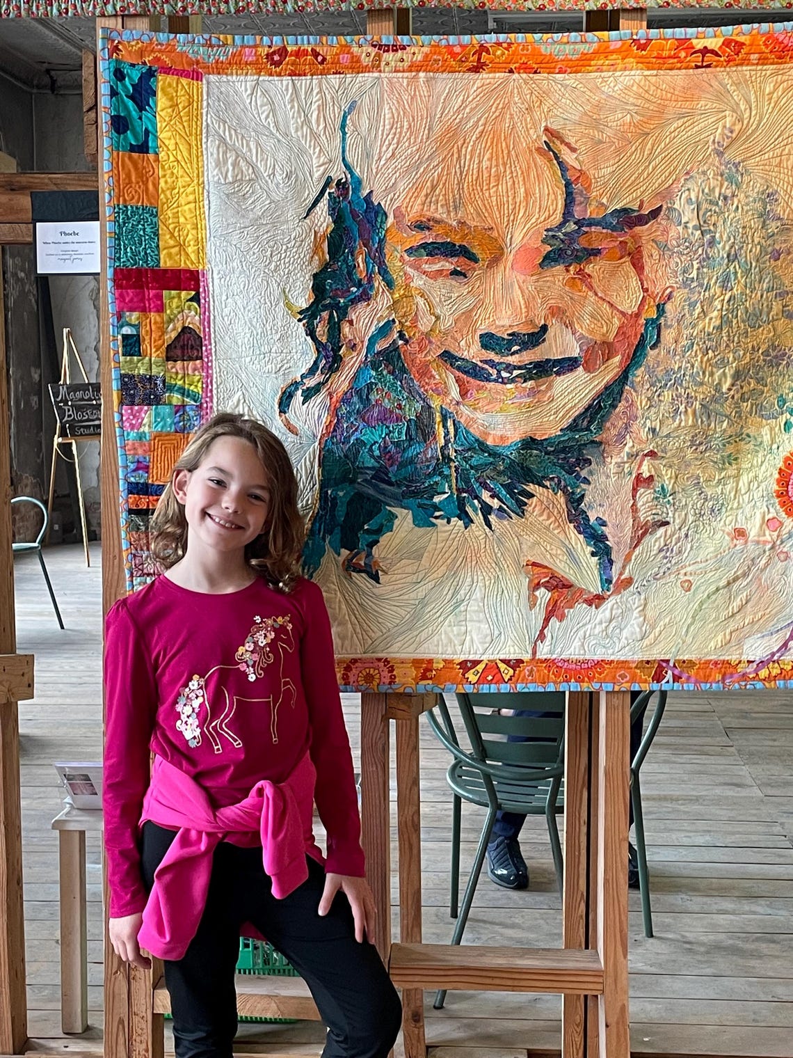 Portrait Playing PORTRAIT PLAY in Fabric, a Step-by-step Guide for Creating Art Quilts ...