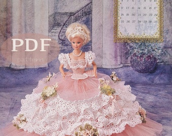 Annie's Kalender Bed Doll Society 1997 Collector's Series - MAI - PDF Häkelanleitung - Sofortiger digitaler Download