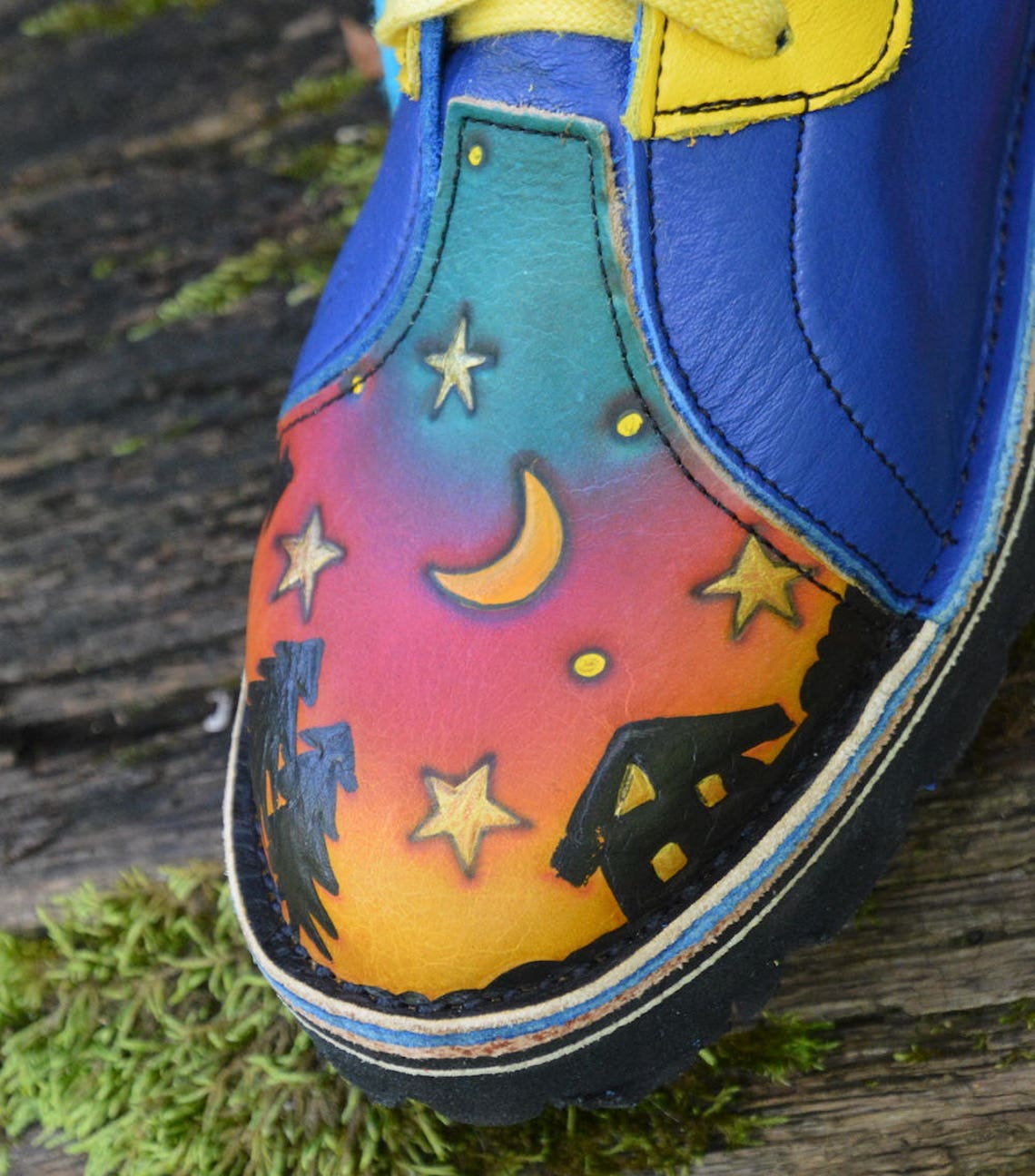 custom high top shoes