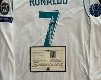 Cristiano Ronaldo SIGNED Portugal 2022 Shirt/jersey Rare