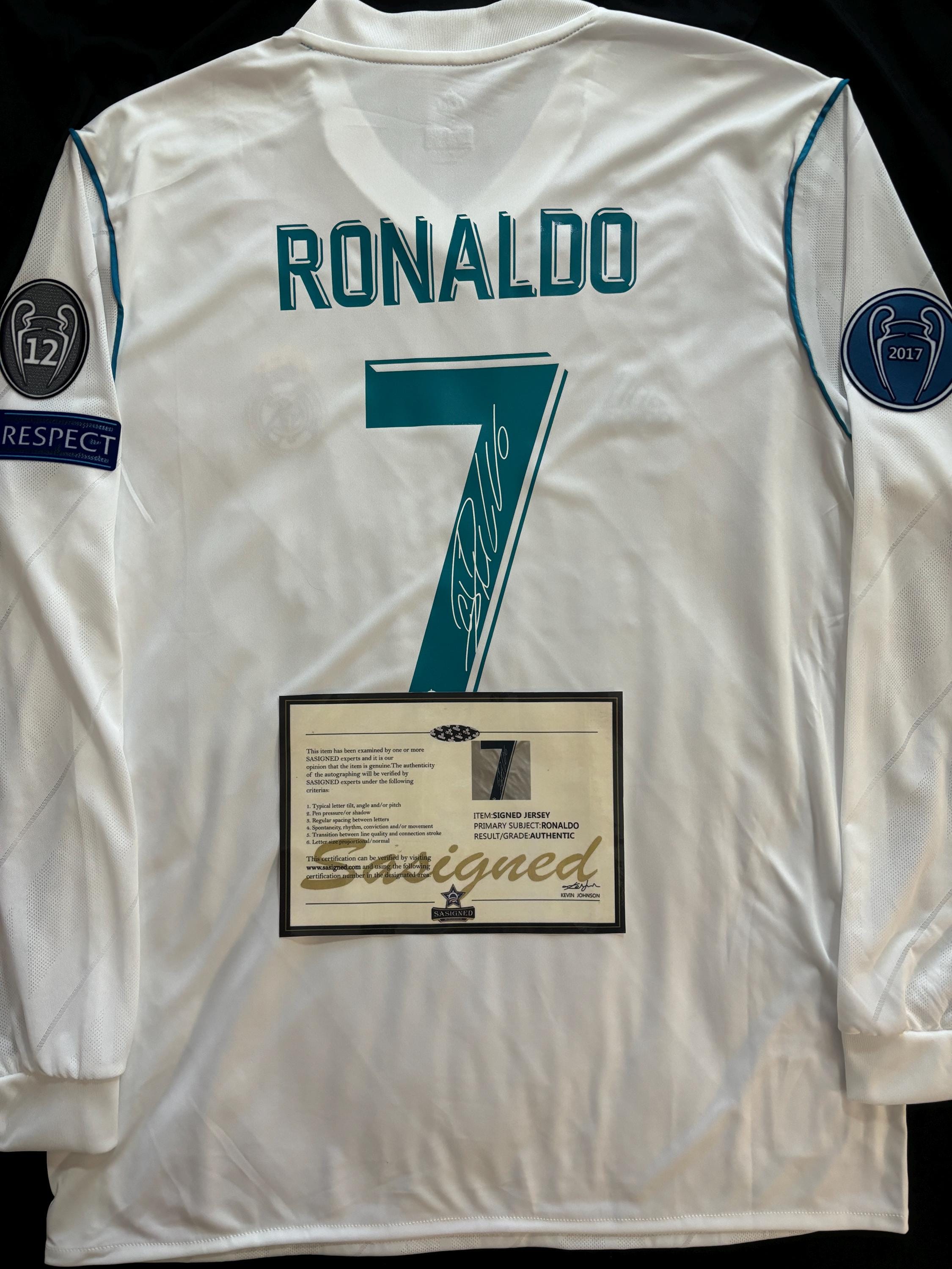 2018 Real Madrid Ronaldo Jersey - Etsy