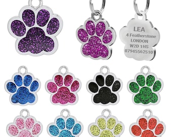 Engraved Dog Tag Name Disc Pet Cat Tags Animal Cat Collar Personalised ID Tags Custom ID Tag Custom Dog pet Cat tag