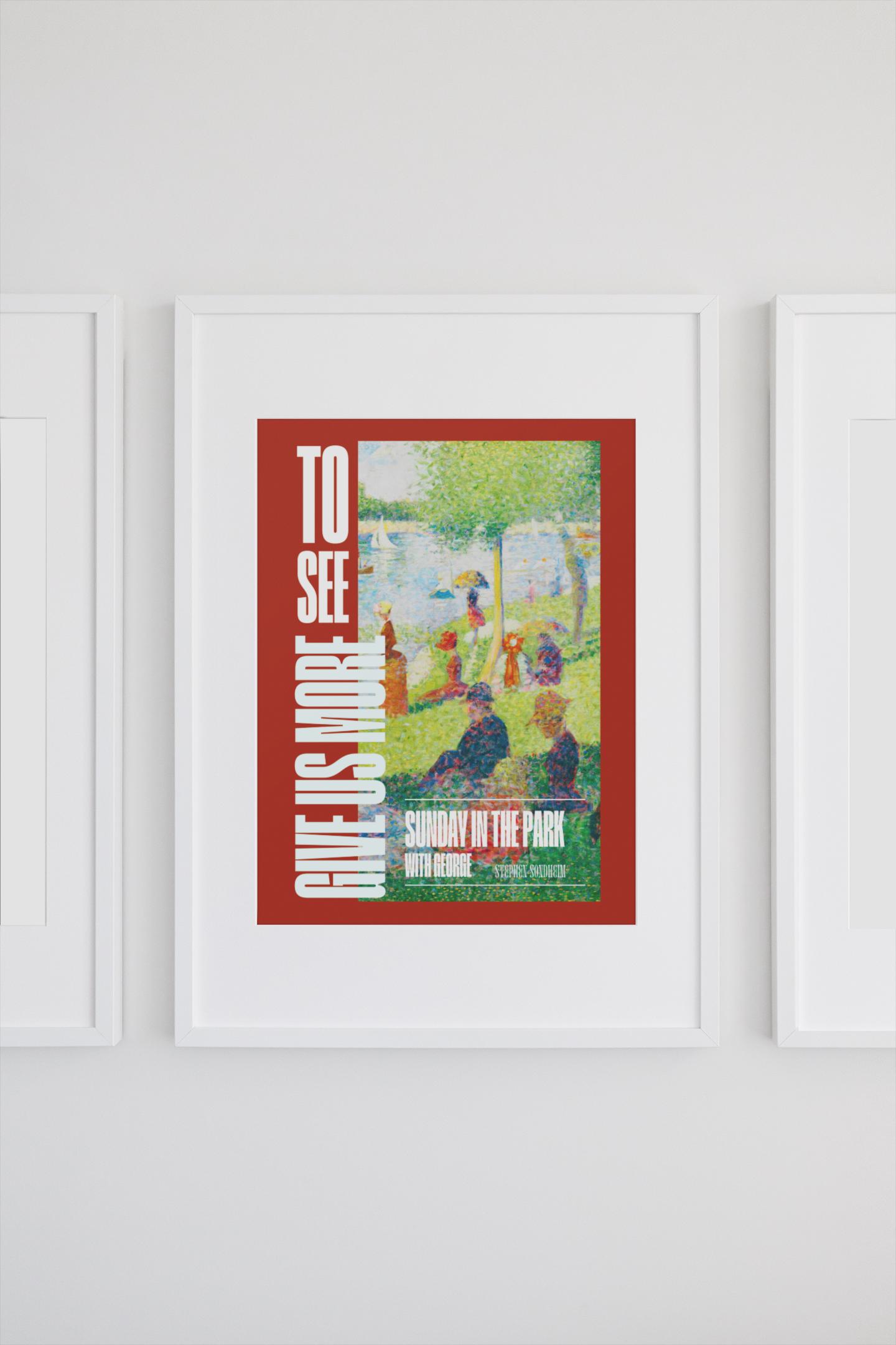 Sondheim Sunday. in the Park - Etsy
