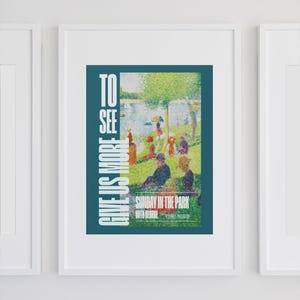 18x24 Stephen Sondheim Printable Wall Art, Sunday in the Park with George, Musical Theater Art, Broadway Show Decor, Gift for Theater Lovers
