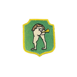 Toppa di Kingdom Come Deliverance 2, Distintivo ricamato termoadesivo "The Hole in the Wall", Regalo per appassionati di giochi medievali, Toppa per giacca e zaino