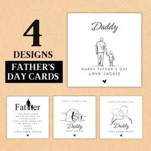 Besondere Karte für Papa, Geschenk für Opa, Vatertagsgeschenk, jemand wie Papa