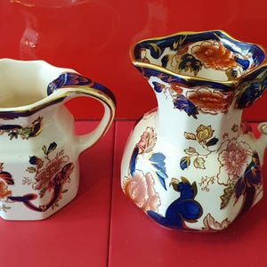 Mason&#39;s &#39;Mandalay&#39; Jugs x2, (Superb)