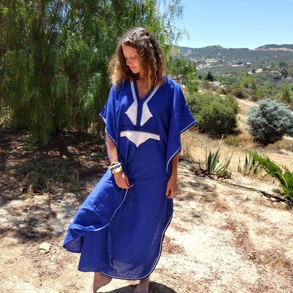 Vintage Moroccan Caftan Dress