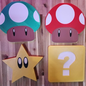 Mario Inspired Wall Art