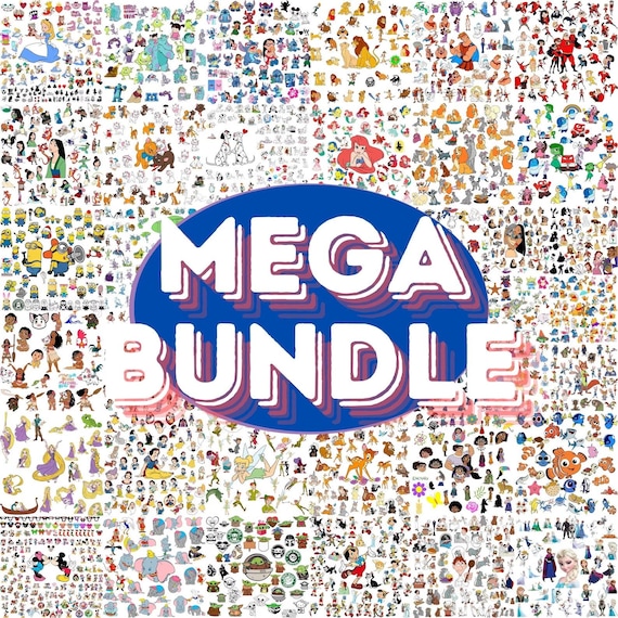 Mega SVG Bundle, SVG Files for Cricut, Silhouette Cut Files, Font Bundle, Clipart, SVG for Shirts, T Shirt Designs
