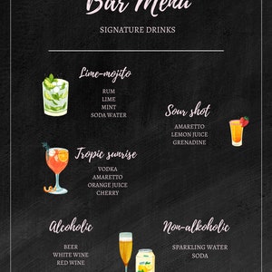 Menu barowe na wesele lub inną imprezę!