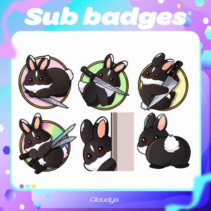Benutzerdefinierte Premium-Sub-Badges, Twitch, Abonnenten-Badges, Emote, Icon, benutzerdefinierte Badges, Badges für Streamer