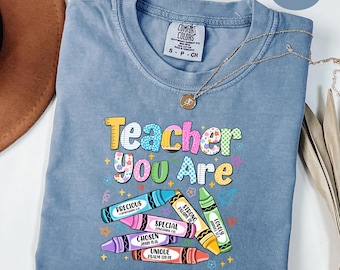 Comfort Colors® Christian Teacher Shirt,Teacher Team Shirt,Scripture Teacher Tshirt,Back to School Shirt,Religious Teacher Appreciation