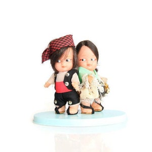 Spanish souvenir costume dolls from Zaragoza