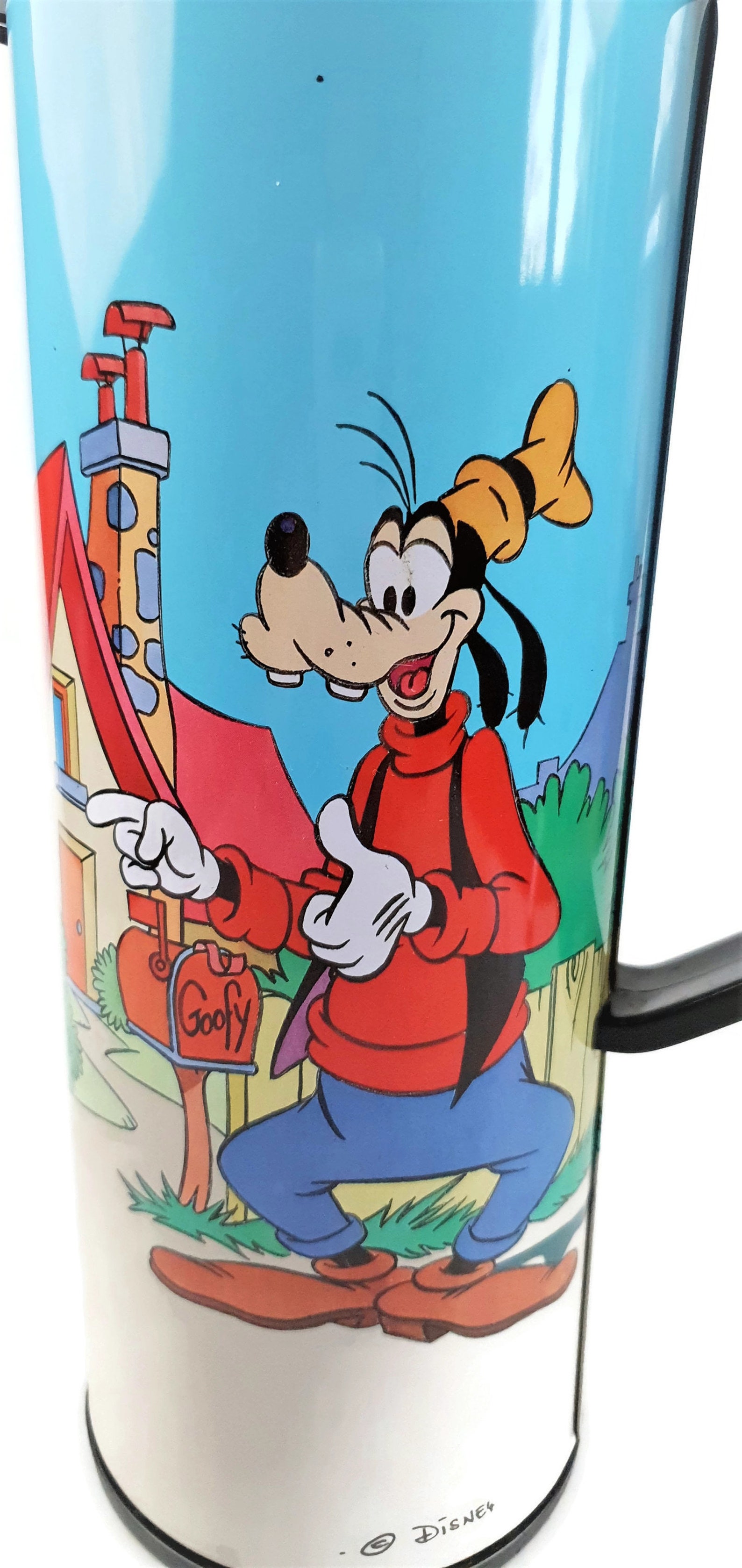 Mickey Mouse Goofy Renault thermos jug vintage Disney thermos Etsy