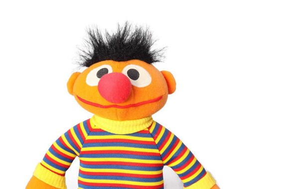 bert and ernie plush dolls