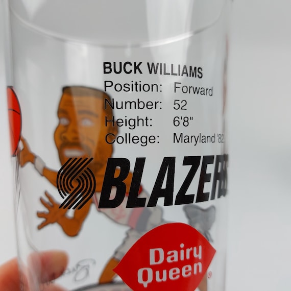 7 Portland Trail Blazers Vintage 1993-94 Dairy Queen Collector Glasses 1993-94 DAIRY QUEEN NBA PORTLAND TRAIL BLAZERS COLLECTOR  main image 3