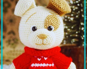 Crochet Labrador dog pattern, Golden Retriever, dog amigurumi, plush dog toy, crochet animal, ENGLISH PDF, DIY tutorial