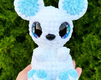 Crochet PATTERN Mouse, Amigurumi tutorial PDF in English