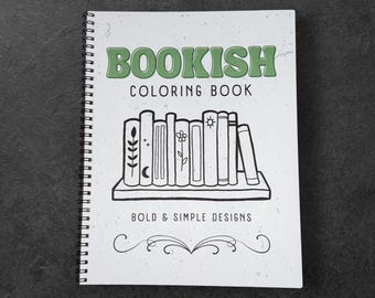 Bookish Coloring Book