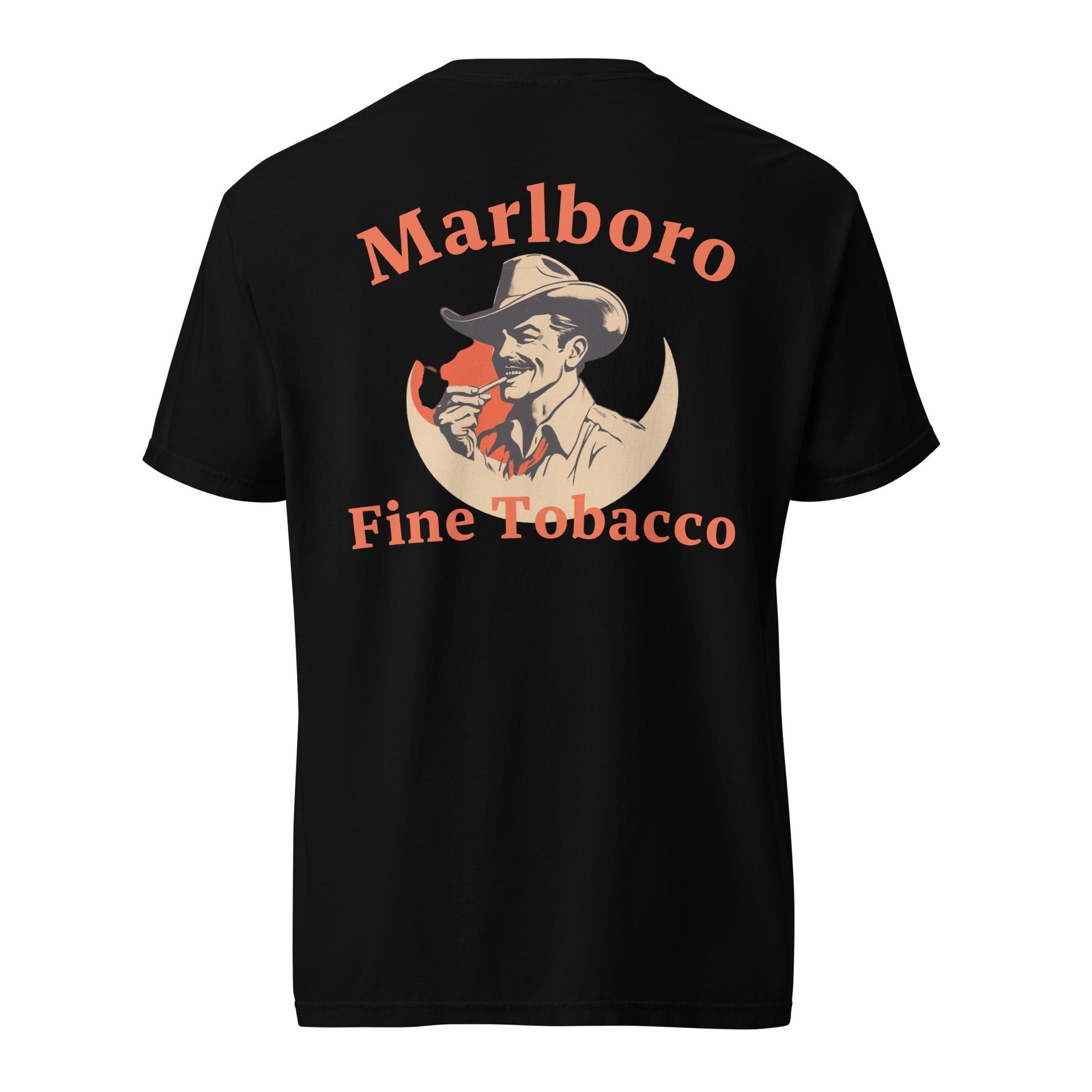 Vintage Marlboro Cowboy Graphic Tee - COMFORT COLORS- Retro Western Style  Shirt