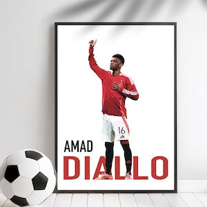 Amad Diallo Manchester United Print