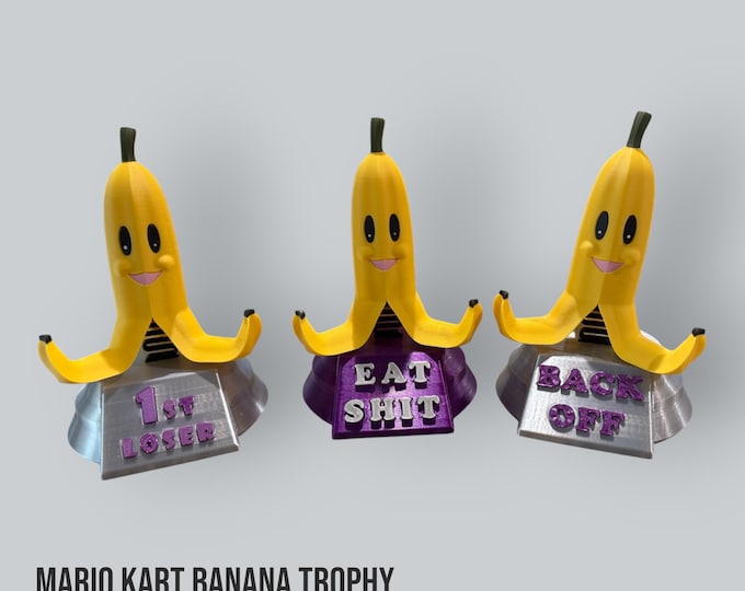Mario Kart Banana Trophy