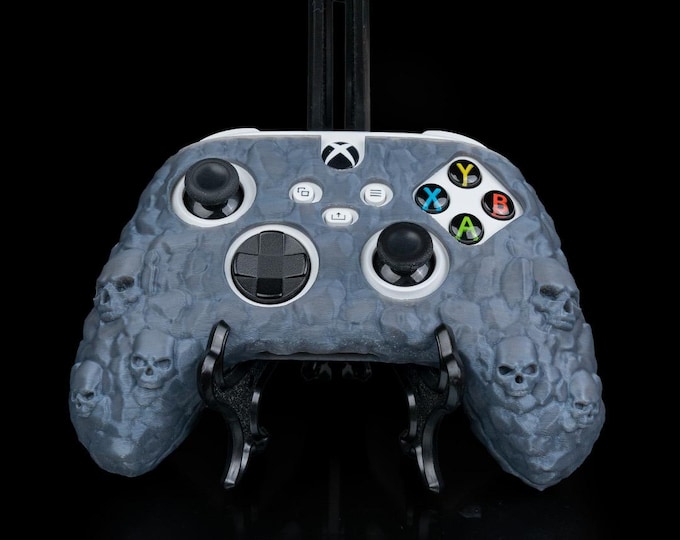 Custom Gamer Grip Controller Covers – Xbox/PS5 Skins | Baseball, Basketball, Dragon Scales, Mech, Skull, Football Designs