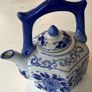 Porcelain teapot