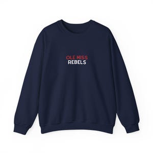 Ole Miss Crewneck Sweatshirt, Hotty Toddy, Ole Miss Gear, Ole Miss Clothes, Ole Miss Christmas Gift, Ole Miss Rebels, Ole Miss crewneck