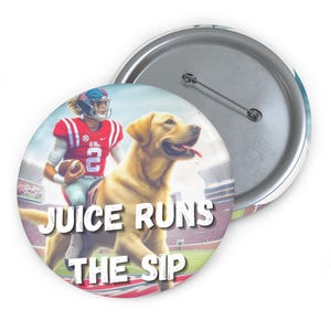 Gameday Pin Buttons, gameday pin, oxford gameday, ole miss, hydr, colonel reb, the grove, recruitment, sorority gift, bid day, rebels, juice
