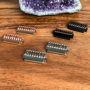 DIY Plain Universal 20mm Watch Connector Adapter & Spring Bar Set (2 Pcs) for Samsung Galaxy Watch and 20mm Watches