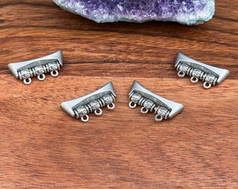 DIY SilverPixel Watch Connector Adapter Set (2 Pcs) in Vintage Style - Compatible with Series 1, 2, and 3