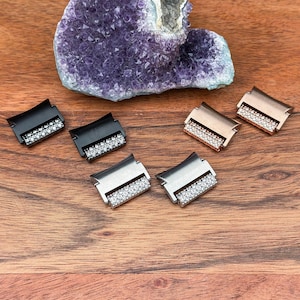 Delicate DIY Crystal Watch Connector for Samsung Galaxy Watch Adapter & Spring Bar for Watch Band Making