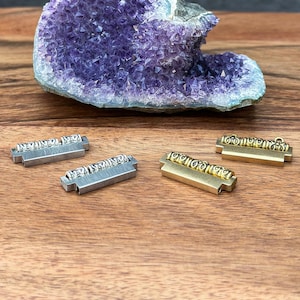 DIY Vintage Style Connector Adapter (2 Pcs) for Samsung Galaxy Watch, Watch Band Connectors for 20mm Watches
